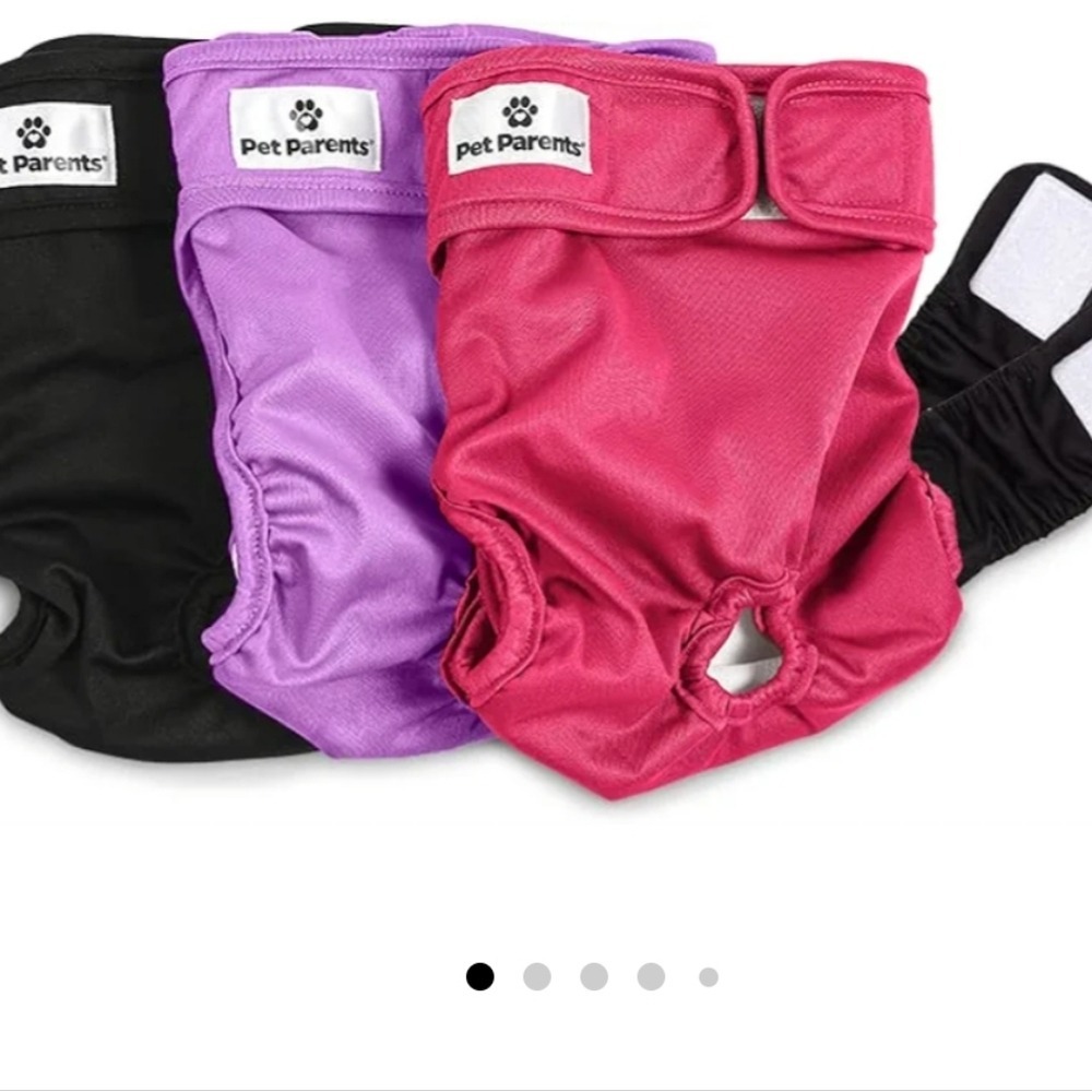 Pet Parents Washable Dog Diapers in Princess XS